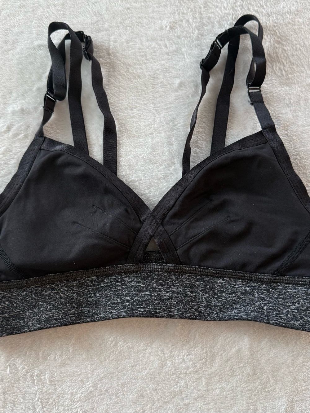Lululemon If You're Lucky black Bra